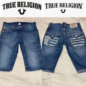 True Religion world tour Cut off shorts 💕